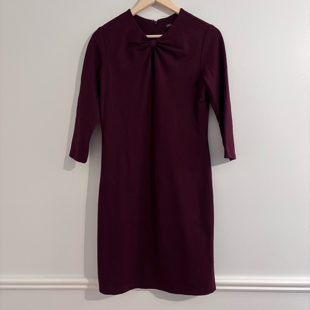 J McLaughlin burgundy dress